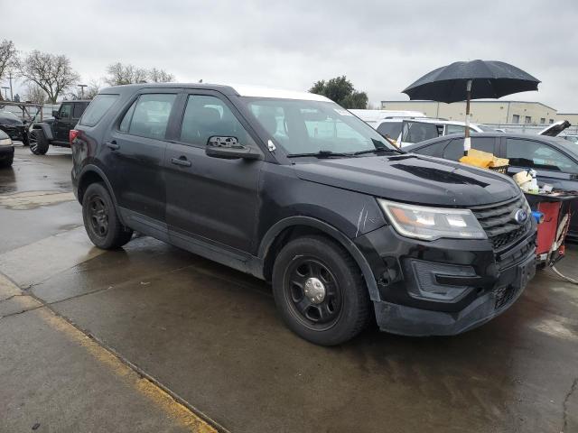 1FM5K8AR1JGA20841 - 2018 FORD EXPLORER POLICE INTERCEPTOR 黑色 照片 4