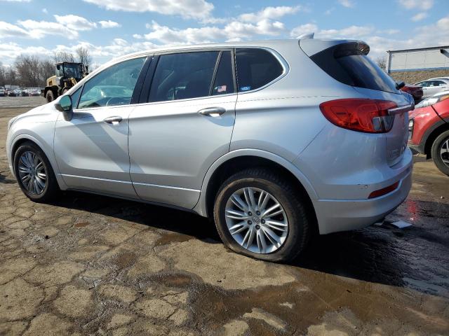 LRBFXASA5HD193346 - 2017 BUICK ENVISION PREFERRED ვერცხლისფერი ფოტო 2