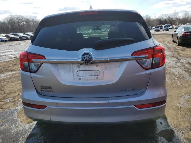 LRBFXASA5HD193346 - 2017 BUICK ENVISION PREFERRED ვერცხლისფერი ფოტო 6