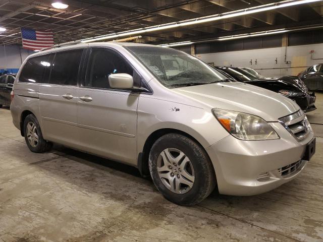 5FNRL38797B404783 - 2007 HONDA ODYSSEY EXL SILVER photo 4