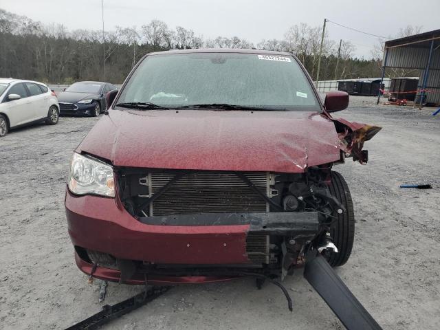 2C4RDGCG7KR774042 - 2019 DODGE GRAND CARA SXT BURGUNDY photo 5