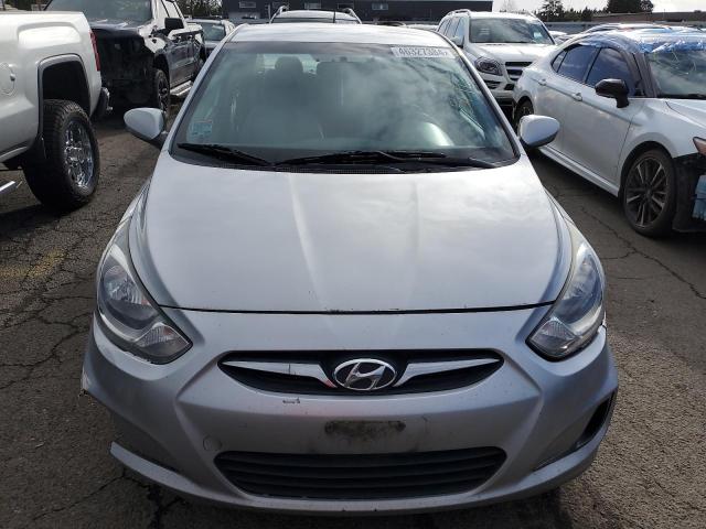 KMHCT4AE2CU236938 - 2012 HYUNDAI ACCENT GLS SILVER photo 5