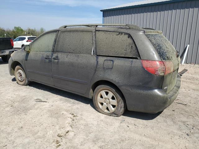 5TDZA23CX6S454266 - 2006 TOYOTA SIENNA CE BLUE photo 2