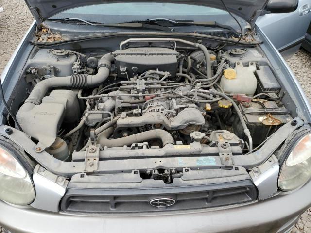 JF1GG68542H824722 - 2002 SUBARU IMPREZA OUTBACK SPORT SILVER photo 11