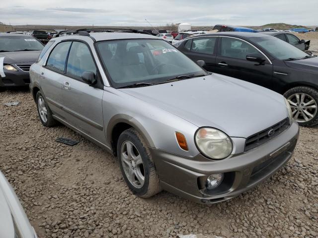 JF1GG68542H824722 - 2002 SUBARU IMPREZA OUTBACK SPORT SILVER photo 4