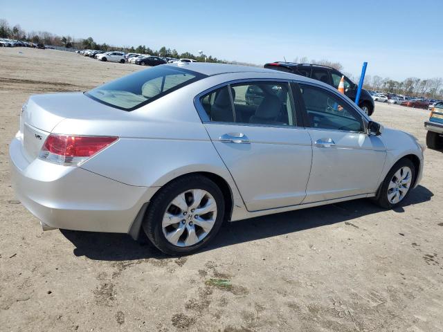 1HGCP36828A044855 - 2008 HONDA ACCORD EXL SILVER photo 3