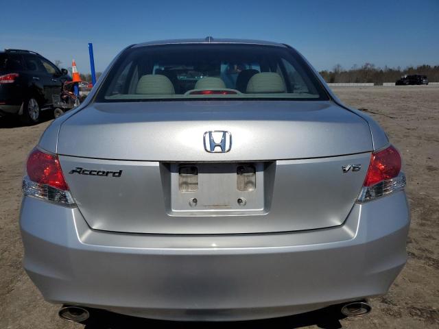 1HGCP36828A044855 - 2008 HONDA ACCORD EXL SILVER photo 6