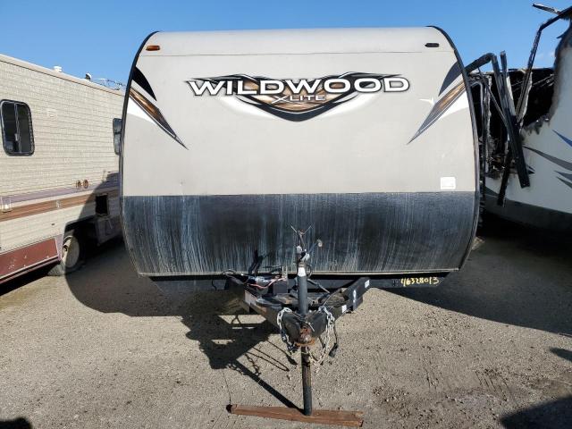 4X4TWDV25JE032664 - 2018 WILDWOOD TRAILER WHITE photo 7