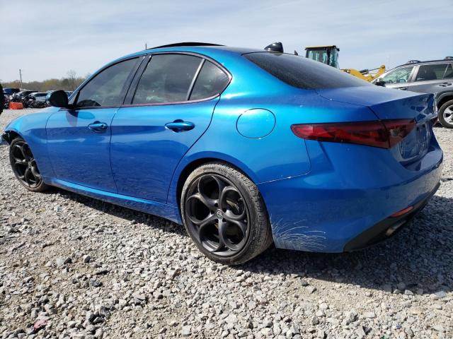 ZARFAECN2H7558615 - 2017 ALFA ROMEO GIULIA TI BLUE photo 2