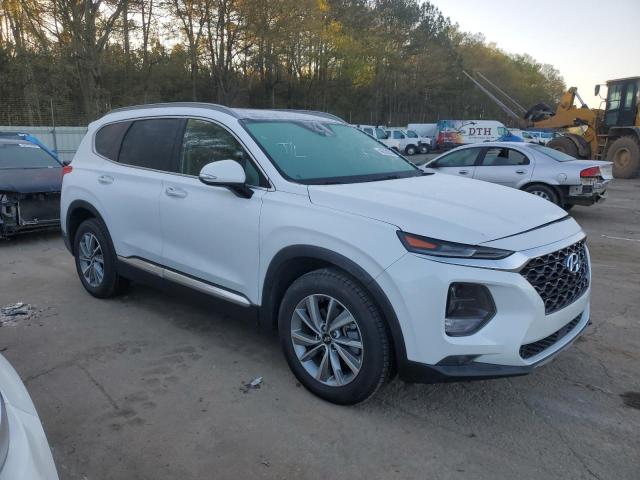 5NMS53AD6KH086415 - 2019 HYUNDAI SANTA FE LIMITED WHITE photo 4