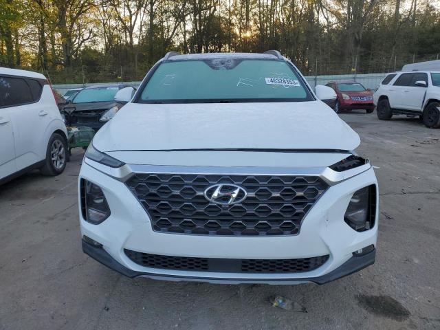 5NMS53AD6KH086415 - 2019 HYUNDAI SANTA FE LIMITED WHITE photo 5