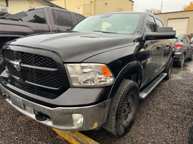 1C6RR7LM7GS237899 - 2016 RAM 1500 SLT BLACK photo 2