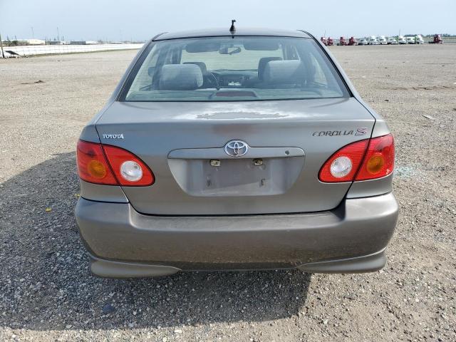 1NXBR32E54Z209429 - 2004 TOYOTA COROLLA CE BROWN photo 6