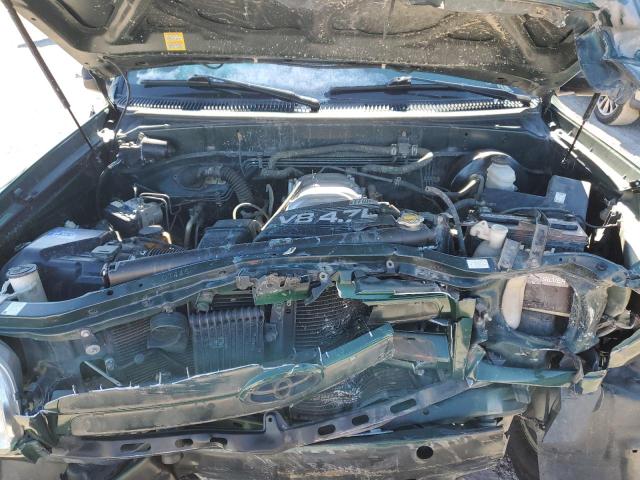 5TBRT34134S456265 - 2004 TOYOTA TUNDRA ACCESS CAB SR5 GREEN photo 11