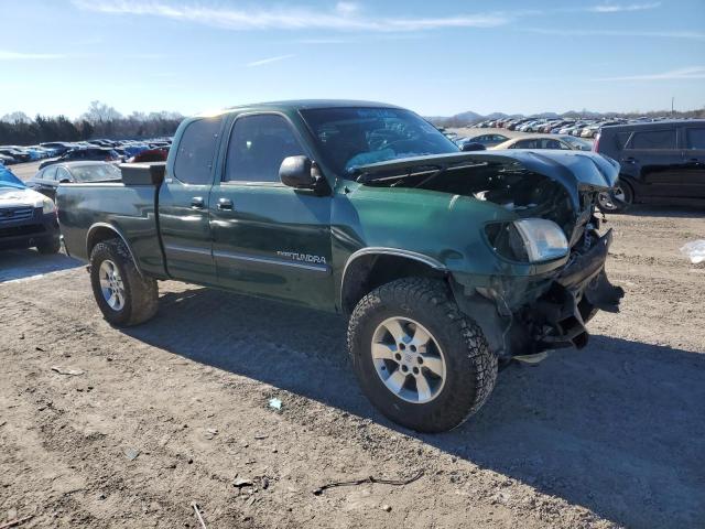 5TBRT34134S456265 - 2004 TOYOTA TUNDRA ACCESS CAB SR5 GREEN photo 4