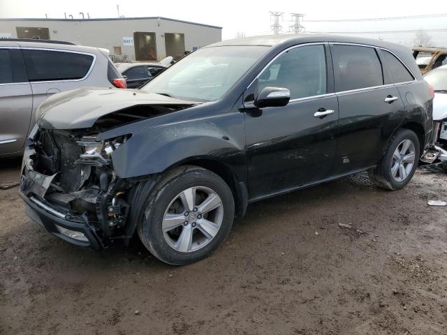 2HNYD2H37CH541333 - 2012 ACURA MDX TECHNOLOGY BLACK photo 1