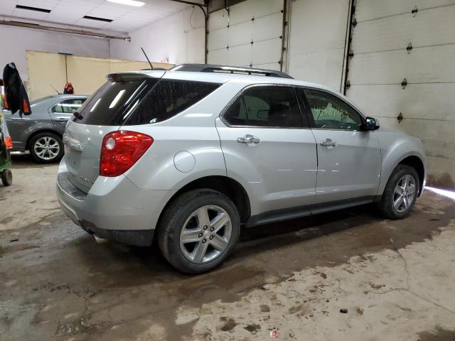 2GNFLHE38F6333640 - 2015 CHEVROLET EQUINOX LTZ SILVER photo 3