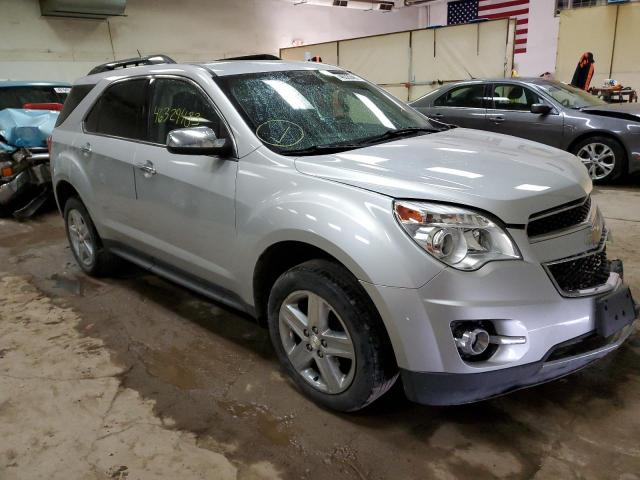 2GNFLHE38F6333640 - 2015 CHEVROLET EQUINOX LTZ SILVER photo 4