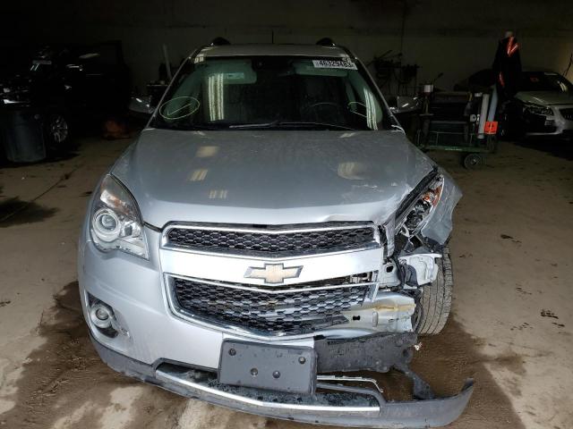 2GNFLHE38F6333640 - 2015 CHEVROLET EQUINOX LTZ SILVER photo 5