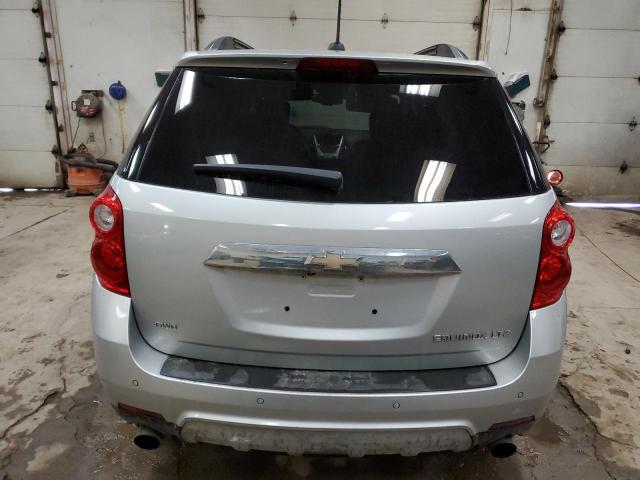 2GNFLHE38F6333640 - 2015 CHEVROLET EQUINOX LTZ SILVER photo 6