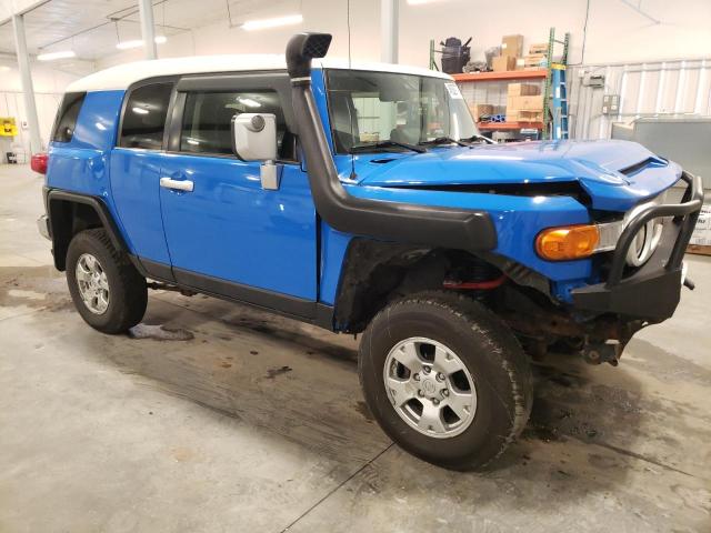 JTEBU11F770004767 - 2007 TOYOTA FJ CRUISER BLUE photo 4