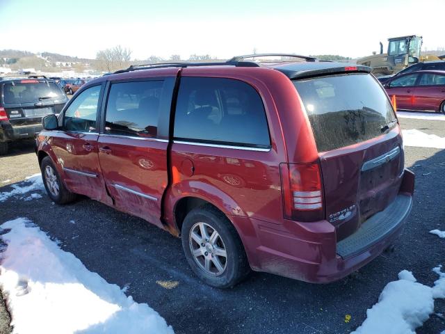 2A4RR8DX0AR458514 - 2010 CHRYSLER TOWN & COU TOURING PLUS RED photo 2