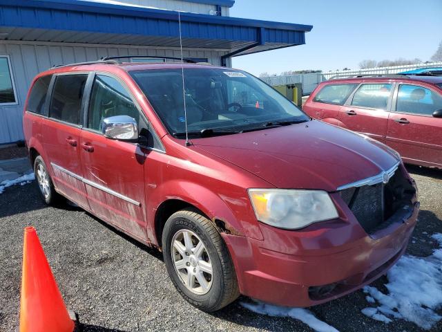 2A4RR8DX0AR458514 - 2010 CHRYSLER TOWN & COU TOURING PLUS RED photo 4