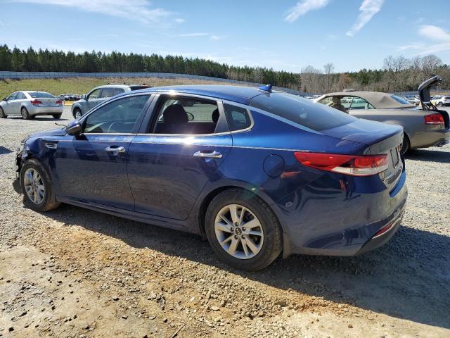 5XXGT4L39JG230543 - 2018 KIA OPTIMA LX BLUE photo 2