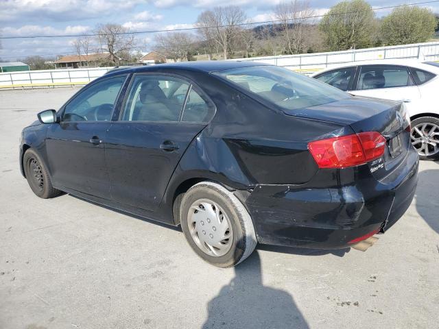 3VW2K7AJ1EM398615 - 2014 VOLKSWAGEN JETTA BASE 黑色 照片 2