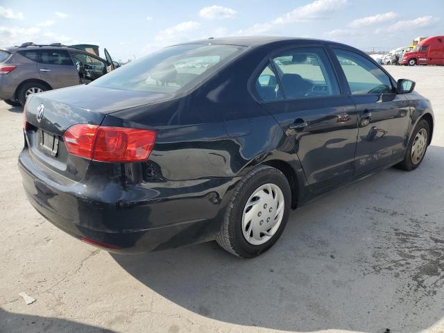 3VW2K7AJ1EM398615 - 2014 VOLKSWAGEN JETTA BASE 黑色 照片 3