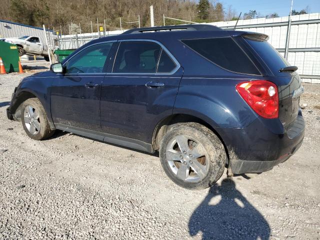 2GNFLGEK7F6289731 - 2015 CHEVROLET EQUINOX LT BLUE photo 2