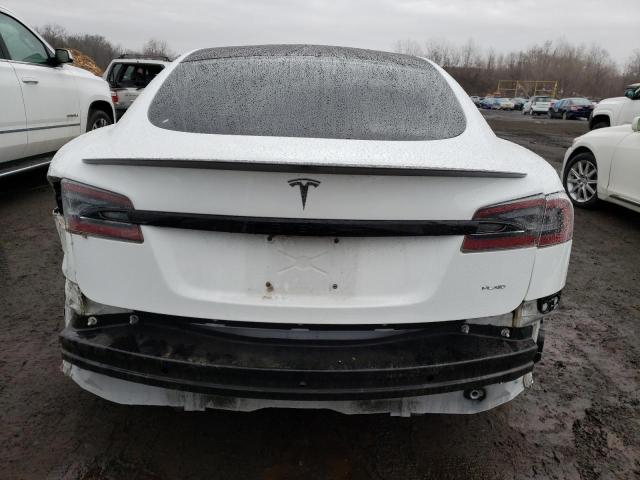 5YJSA1E60MF442924 - 2021 TESLA MODEL S WHITE photo 6