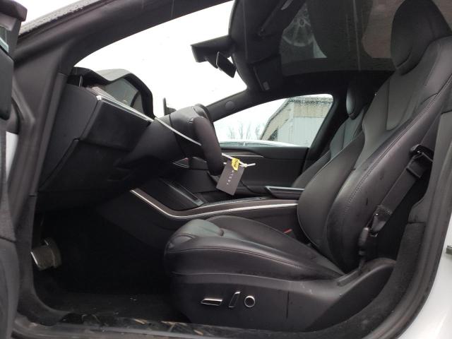 5YJSA1E60MF442924 - 2021 TESLA MODEL S WHITE photo 7