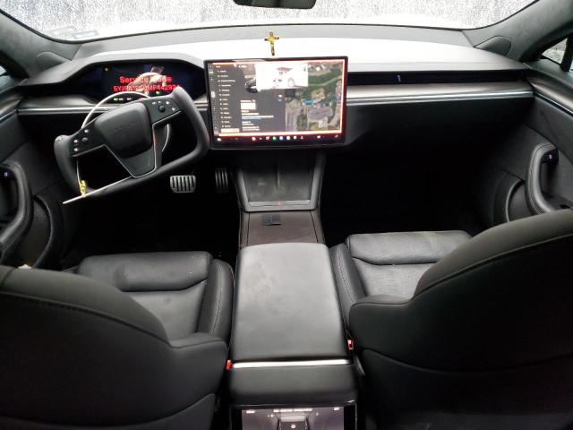 5YJSA1E60MF442924 - 2021 TESLA MODEL S WHITE photo 8