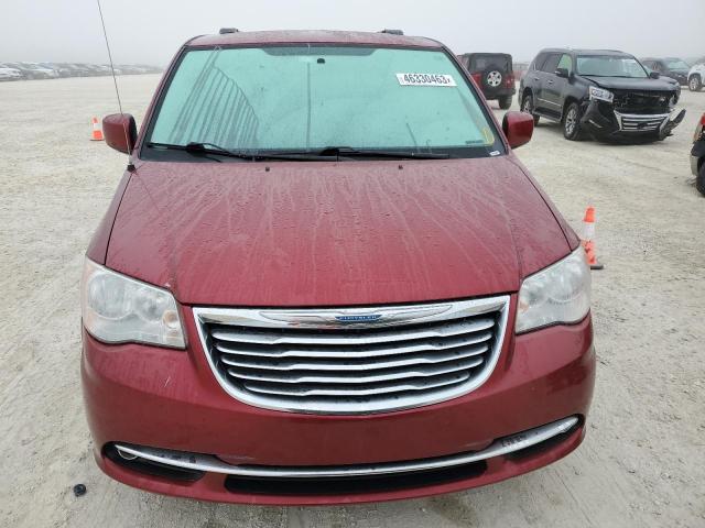 2C4RC1BGXDR646611 - 2013 CHRYSLER TOWN & COU TOURING RED photo 5