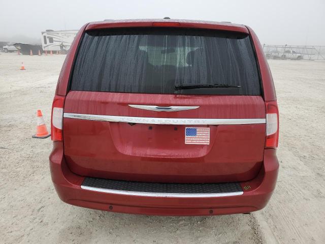 2C4RC1BGXDR646611 - 2013 CHRYSLER TOWN & COU TOURING 红色 照片 6