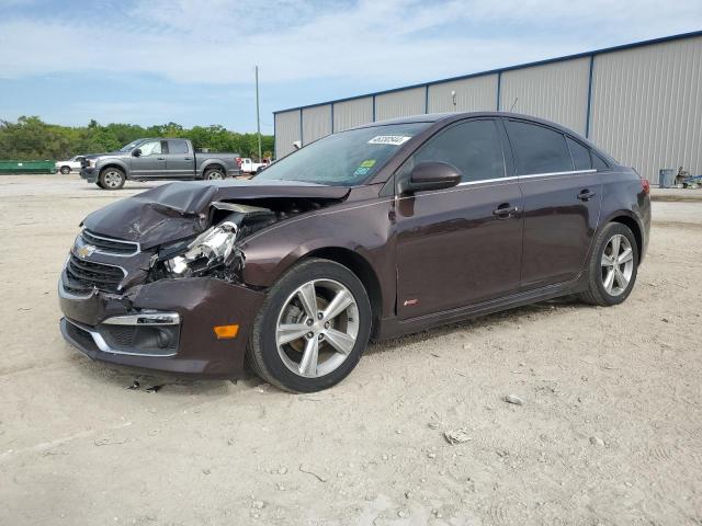 1G1PE5SB1F7220140 - 2015 CHEVROLET CRUZE LT BURGUNDY photo 1