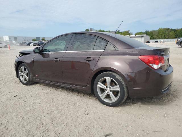 1G1PE5SB1F7220140 - 2015 CHEVROLET CRUZE LT BURGUNDY photo 2