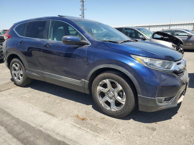 7FARW1H54JE040990 - 2018 HONDA CR-V EX 蓝色 照片 4