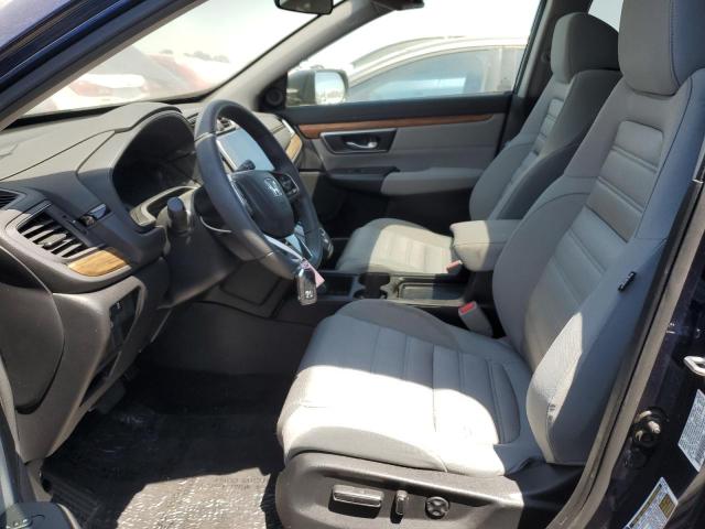 7FARW1H54JE040990 - 2018 HONDA CR-V EX 蓝色 照片 7