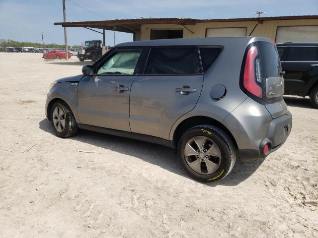 KNDJN2A23F7128931 - 2015 KIA SOUL GRAY photo 2