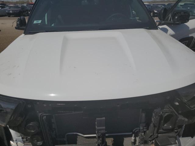 1FM5K8AB8MGC02219 - 2021 FORD EXPLORER POLICE INTERCEPTOR WHITE photo 12
