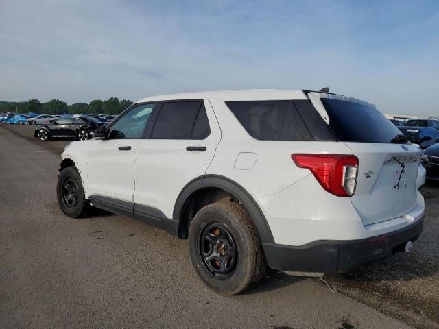 1FM5K8AB8MGC02219 - 2021 FORD EXPLORER POLICE INTERCEPTOR WHITE photo 2