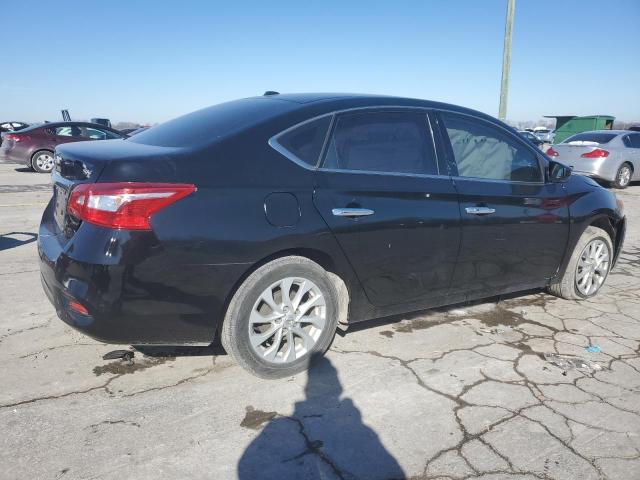 3N1AB7AP0KY225565 - 2019 NISSAN SENTRA S BLACK photo 3