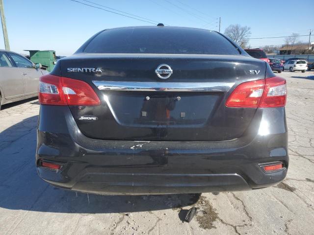 3N1AB7AP0KY225565 - 2019 NISSAN SENTRA S BLACK photo 6