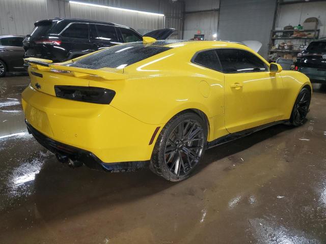 1G1FK1R64J0109606 - 2018 CHEVROLET CAMARO ZL1 黄色 照片 3