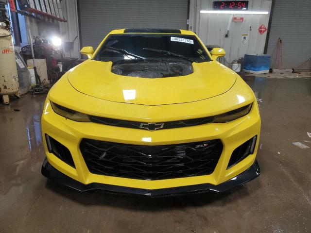 1G1FK1R64J0109606 - 2018 CHEVROLET CAMARO ZL1 黄色 照片 5