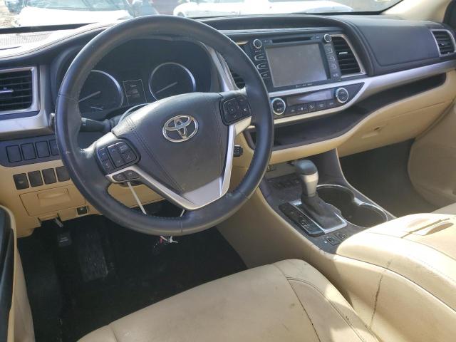 5TDJKRFH4GS353395 - 2016 TOYOTA HIGHLANDER XLE بني صورة 8