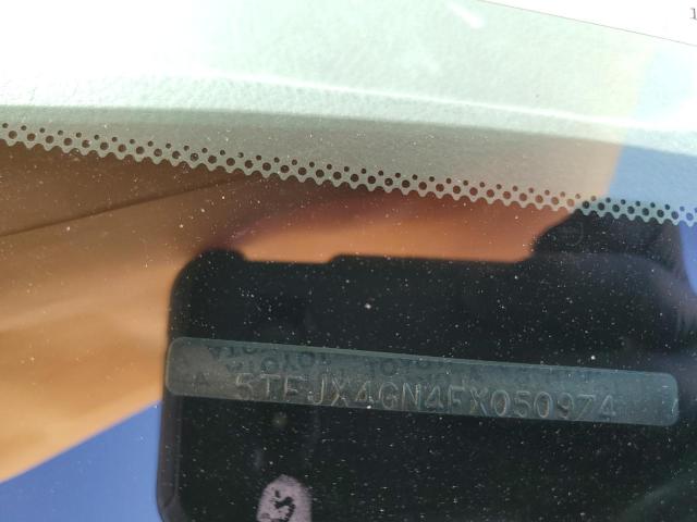 5TFJX4GN4FX050974 - 2015 TOYOTA TACOMA DOUBLE CAB PRERUNNER WHITE photo 12