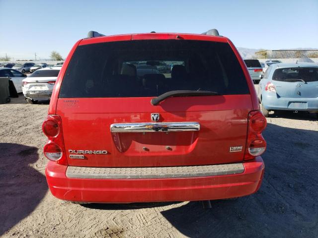 1D4HB58D34F113951 - 2004 DODGE DURANGO LIMITED RED photo 6